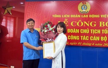 Bổ nhiệm phó Trưởng Ban Tài chính Tổng LĐLĐ Việt Nam