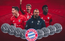 Báo chí thế giới thán phục kỳ tích 8 ngôi vô địch của Bayern Munich