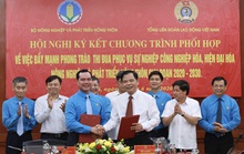 Tổng LĐLĐ Việt Nam và Bộ NN-PTNT ký kết chương trình phối hợp