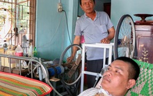 Người cha nghèo chế tạo máy trợ thở cứu con