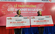 Lần đầu tiên hai cá nhân phái đẹp cùng trúng Jackpott trị giá hơn 91 tỉ đồng