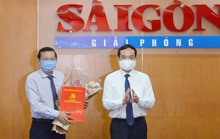 Tổng Biên tập Báo Sài Gòn Giải Phóng đến nhận công tác tại UBND TP HCM