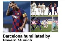 Báo chí Tây Ban Nha và châu Âu chê cười nỗi ô nhục Barcelona