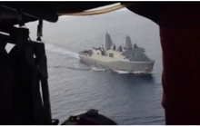 Máy bay trinh sát Mỹ thách thức tàu Trung Quốc ở biển Đông
