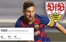 Hài hước: Fan Stuttgart quyên góp 900 triệu euro để mua Messi
