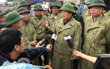 Phó Thủ tướng Trịnh Đình Dũng kiểm tra phòng chống bão: Thời gian vàng hạn chế thấp nhất thiệt hại của dân