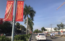 Cần Thơ: Rợp băng rôn, cờ phướn chào mừng Đại hội Đảng bộ
