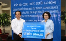 Hơn 500 triệu đồng ủng hộ Quỹ Vì người nghèo”