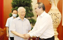 Tổng Bí thư, Chủ tịch nước chủ trì buổi làm việc với Ban Thường vụ Thành ủy TP HCM