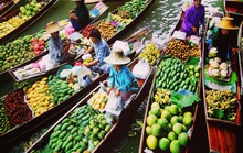 6 khu chợ nổi độc đáo trên thế giới