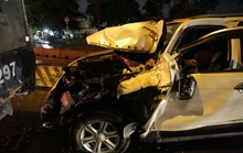 TP HCM: Ôtô tông hàng loạt xe máy, nhiều người bị thương