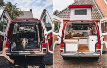 Ngôi nhà ấm áp được cải tạo từ chiếc xe Volkswagen T4 Transporter