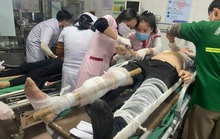 Tai nạn ở công trình trụ sở Sở Tài chính Nghệ An, hàng chục người bị thương