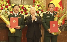 Quân đội có thêm 2 Thượng tướng