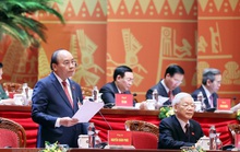 Thủ tướng Nguyễn Xuân Phúc điều hành ngày làm việc thứ ba của Đại hội XIII