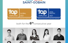 Năm thứ 6 liên tiếp Saint-Gobain nhận danh hiệu Global Top Employer