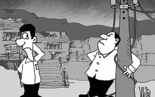 Sứt mẻ tình làng nghĩa xóm vì... trụ điện cũ