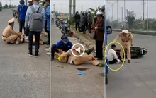 Thiếu niên thông chốt, tông gãy chân, tay thượng úy CSGT