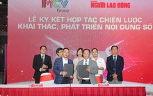 Báo Người Lao Động và MCV Group ký kết hợp tác
