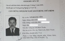 Ông Võ Hoàng Yên chữa bệnh ở địa phương khác là không đúng quy định