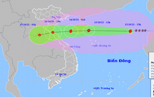 Bão số 8 giật cấp 14, sóng biển cao 5-7 m dự kiến đổ bộ Thanh Hóa - Quảng Bình