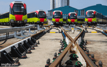 Cận cảnh 10 đoàn tàu tuyến Metro Nhổn - ga Hà Nội sẵn sàng chạy thử nghiệm