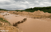 CLIP: Kinh hãi với cảnh sông Ayun bị bức tử