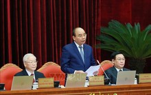 Chủ tịch nước Nguyễn Xuân Phúc điều hành phiên khai mạc Hội nghị Trung ương 4