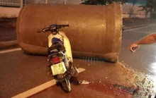 Tông vào ống cống chắn ngang đường, đôi nam nữ sắp cưới tử vong
