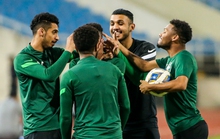 CLIP: Đội tuyển Ả Rập Saudi tập làm quen sân Mỹ Đình