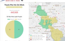 TP HCM chỉ còn vùng xanh, vùng vàng
