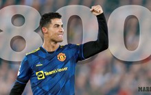 Ronaldo lập đại công ở Man United, chạm tay kỳ tích 800 bàn thắng