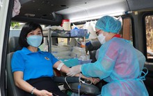 CNVC-LĐ Sawaco hiến máu cứu người