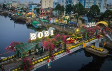 Chợ hoa Xuân Trên bến dưới thuyền ở TP HCM năm nay có gì đặc sắc?
