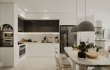 Căn hộ chỉ dùng 2 màu đen và trắng ở Hà Nội vẫn sang, xịn đến bất ngờ