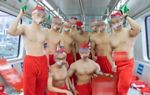 Cởi trần quảng cáo trên tàu Cát Linh-Hà Đông: Chủ nhãn Vua nệm bị phạt 137 triệu đồng