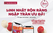 Agribank dành 1 tỉ đồng tặng thưởng cho chủ thẻ nội địa