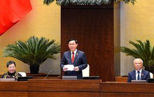 Tân Chủ tịch Quốc hội Vương Đình Huệ bắt đầu điều hành kỳ họp thứ 11 Quốc hội khóa XIV