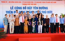TP HCM: Chính thức đặt tên mới  cho 20 tuyến đường ở TP Thủ Đức