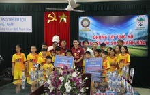 HAGL tặng gần 120 triệu đồng tiền bán áo đấu của Lương Xuân Trường cho Làng SOS Thanh Hóa