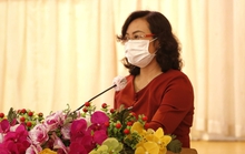 Phó Chủ tịch UBND TP HCM Phan Thị Thắng tiếp xúc cử tri quận Bình Thạnh