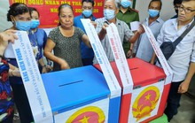TP HCM đang  kiểm phiếu bầu cử đại biểu Quốc hội, đại biểu HĐND