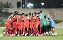 Chùm ảnh buổi tập đầu tiên của đội tuyển Việt Nam tại UAE