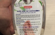 Sân bay Nội Bài lên tiếng vụ dung dịch rửa tay sát khuẩn là nước lã
