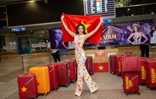 Hoa hậu Khánh Vân lên đường sang Mỹ chinh phục Miss Universe