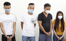 Nhóm nam nữ thuê phòng nghỉ bay lắc, đang phê thì bị bắt quả tang