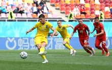 Ukraine có 3 điểm thót tim trước Bắc Macedonia