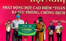 Quỹ Phát triển Tài năng Việt tiếp năng lượng cho lực lượng chống dịch Hà Tĩnh