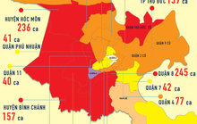 [Infographic] TP HCM có 6 quận, huyện... nguy cơ rất cao về dịch Covid-19