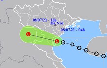 Áp thấp nhiệt đới đổ bộ, miền Bắc mưa lớn